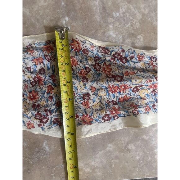 Silk Long Printed Scarf Made In Japan - Picture 5 of 5
